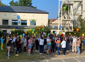 Begruessung der neuen fünften Klassen (1)